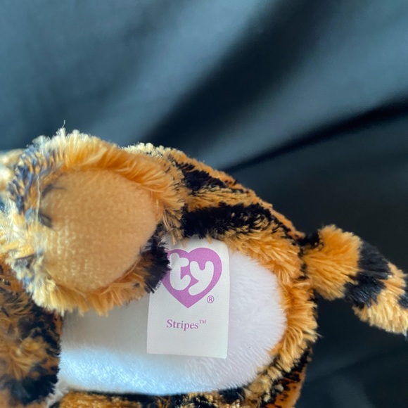 Stripes Beanie Boos Ty Tiger - Picture 9 of 12